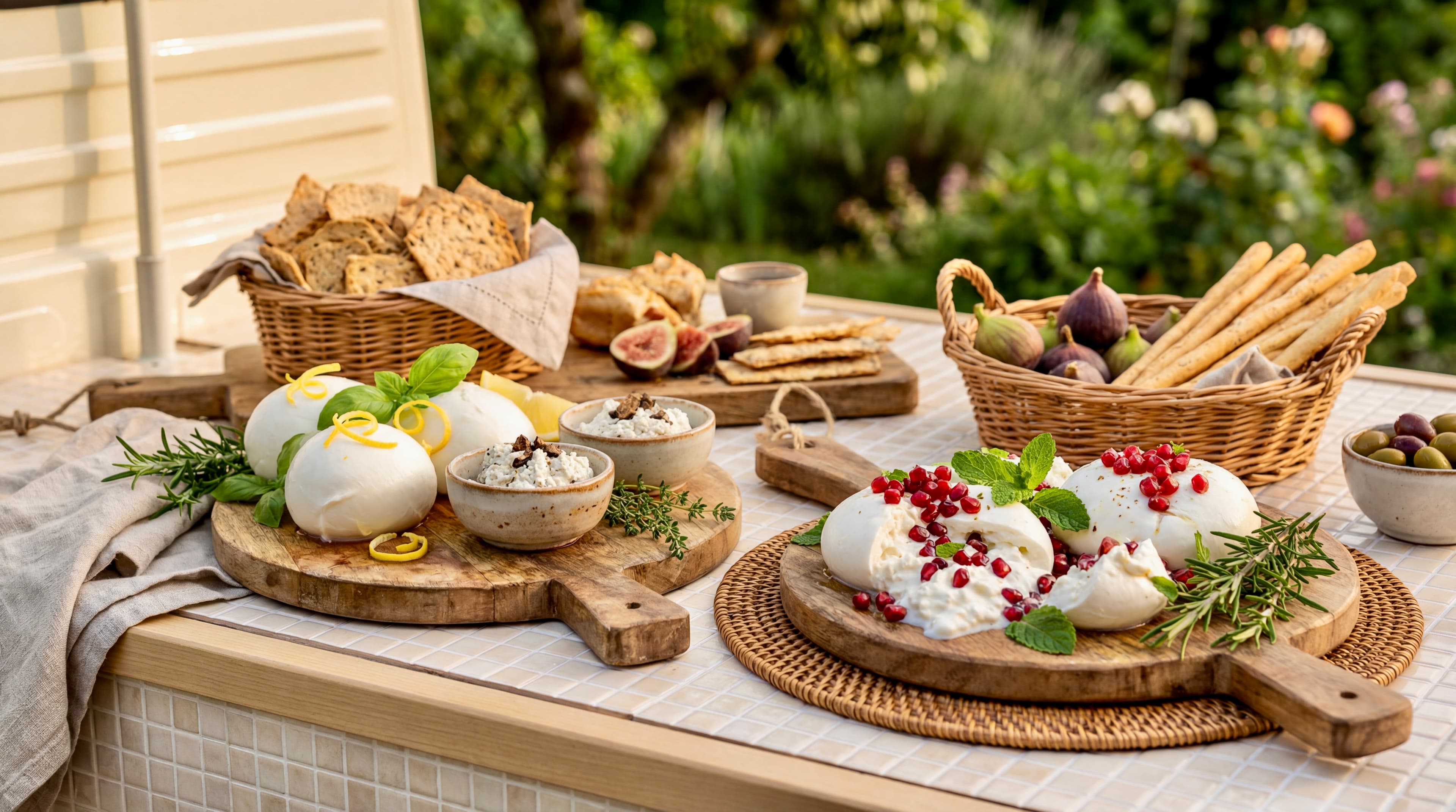 Mozzarella di bufala burrata fresca tagliere DOP aperitivo matrimoni