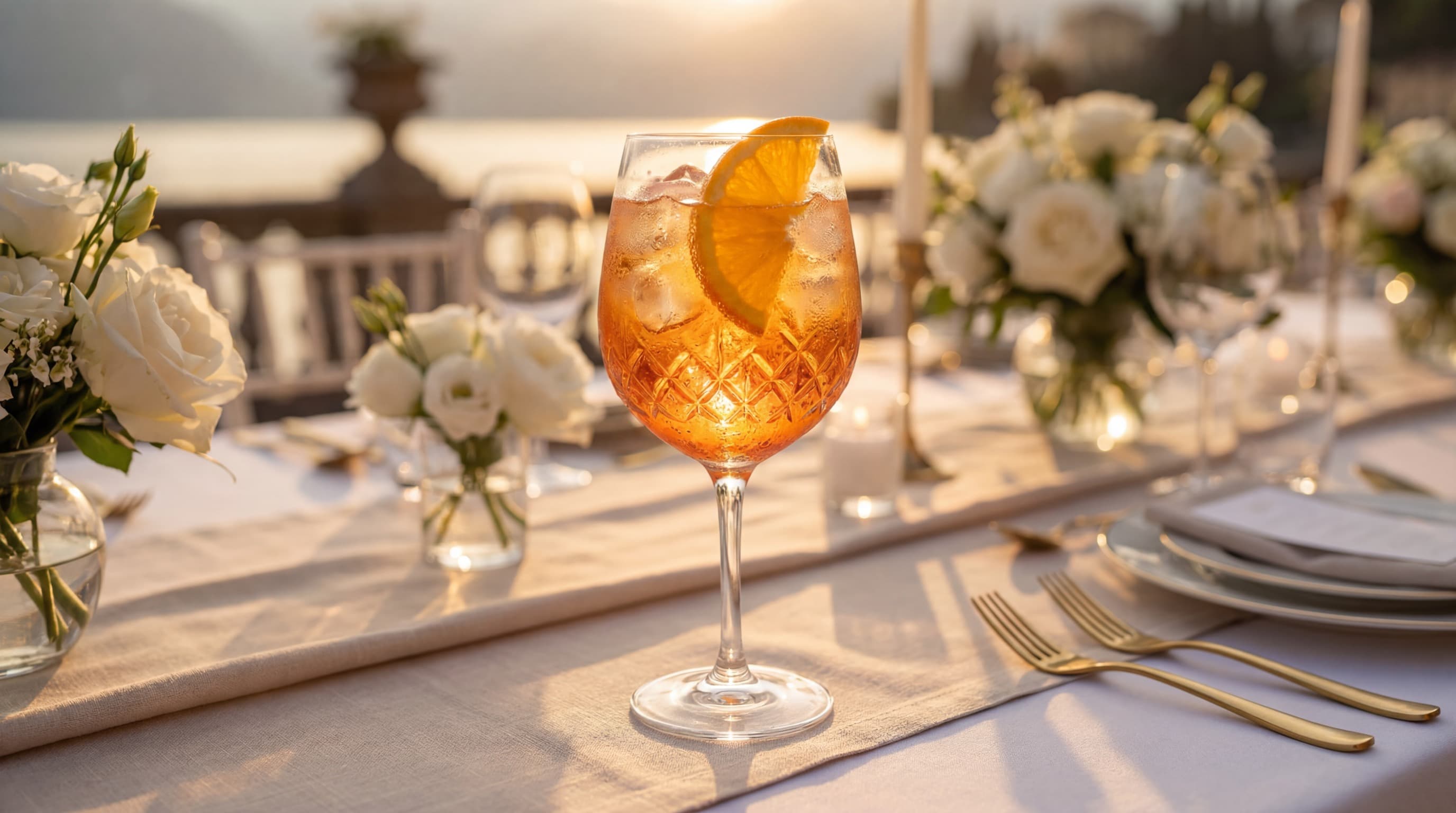 Aperol Spritz al tramonto