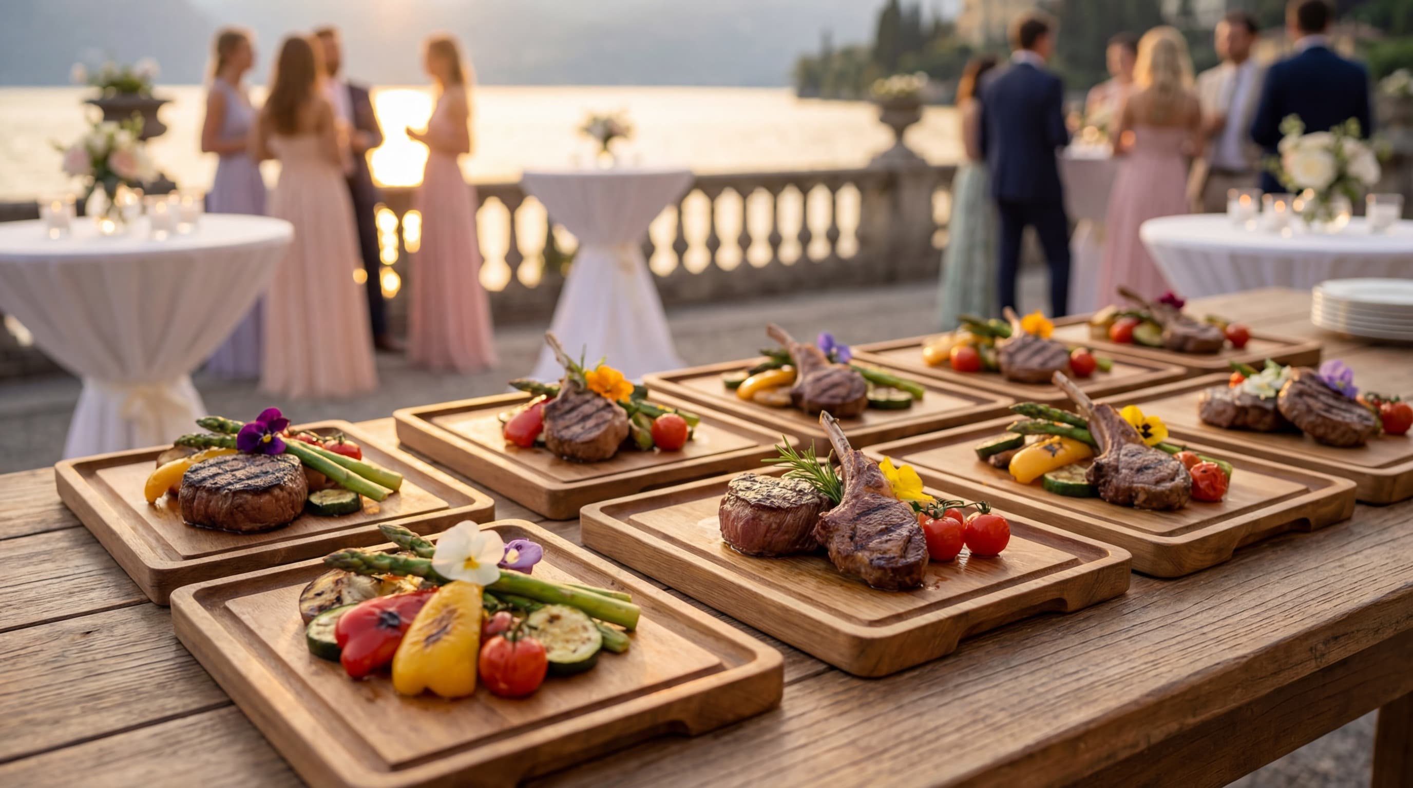 Tagliere BBQ all'evento
